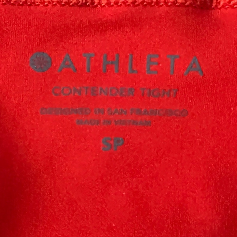 Athleta Contender Tight Women SP Leggings Side Pockets 7/8 Length - Picture 7 of 9